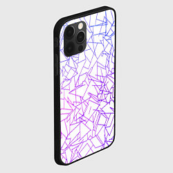 Чехол для iPhone 12 Pro Geometric Distortion, цвет: 3D-черный — фото 2