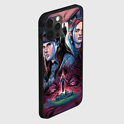 Чехол для iPhone 12 Pro Stranger Things 4 Векна и Все, цвет: 3D-черный — фото 2