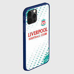 Чехол для iPhone 12 Pro Liverpool краски, цвет: 3D-тёмно-синий — фото 2