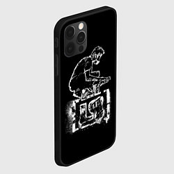 Чехол для iPhone 12 Pro Linkin Park граффити, цвет: 3D-черный — фото 2