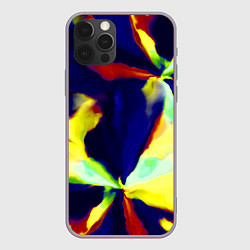 Чехол для iPhone 12 Pro Разноцветный вспышка, цвет: 3D-серый