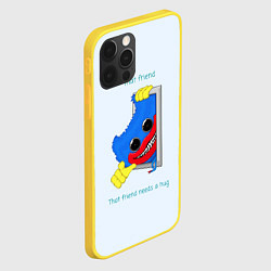 Чехол для iPhone 12 Pro POPPY PLAYTIME HAGGY WAGGY that friend, цвет: 3D-желтый — фото 2