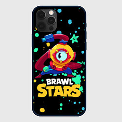 Чехол для iPhone 12 Pro Otis Brawl Stars, цвет: 3D-черный