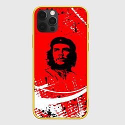 Чехол для iPhone 12 Pro CHE GUEVARA - КРАСКА, цвет: 3D-желтый