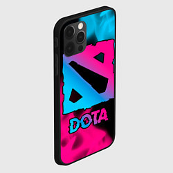 Чехол для iPhone 12 Pro Dota Neon Gradient, цвет: 3D-черный — фото 2