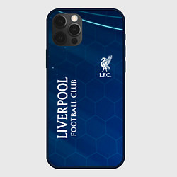 Чехол для iPhone 12 Pro Liverpool Соты Абстракция, цвет: 3D-черный