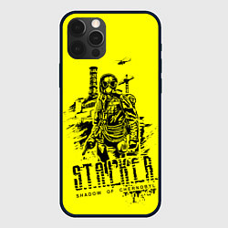 Чехол для iPhone 12 Pro STALKER Тень Чернобыля Альтернатива, цвет: 3D-черный