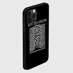 Чехол для iPhone 12 Pro Joy Division - unknown pleasures, цвет: 3D-черный — фото 2