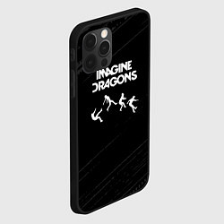 Чехол для iPhone 12 Pro Imagine Dragons - Alternative, цвет: 3D-черный — фото 2