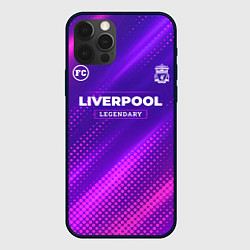 Чехол для iPhone 12 Pro Liverpool legendary sport grunge, цвет: 3D-черный