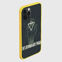 Чехол для iPhone 12 Pro Devil wears prada hand, цвет: 3D-желтый — фото 2