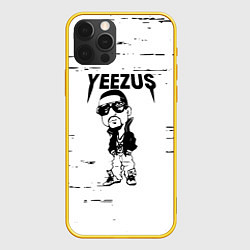 Чехол для iPhone 12 Pro Kanye west - yeezus, цвет: 3D-желтый