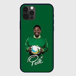 Чехол iPhone 12 Pro Пеле PELE легенда футбола