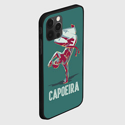 Чехол для iPhone 12 Pro Capoeira fighter, цвет: 3D-черный — фото 2