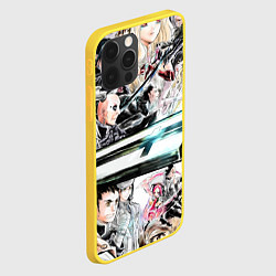 Чехол для iPhone 12 Pro D Gray man узор, цвет: 3D-желтый — фото 2