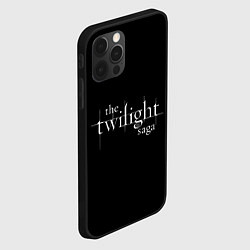 Чехол для iPhone 12 Pro The twilight saga, цвет: 3D-черный — фото 2