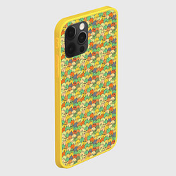 Чехол для iPhone 12 Pro Человечки с заячьими ушками, цвет: 3D-желтый — фото 2