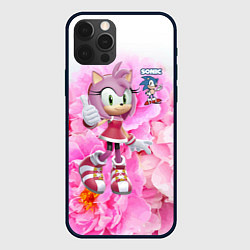 Чехол для iPhone 12 Pro Sonic - Amy Rose - Video game, цвет: 3D-черный