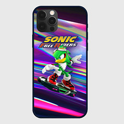 Чехол для iPhone 12 Pro Jet-the-hawk - Sonic Free Riders, цвет: 3D-черный