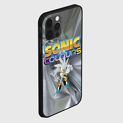 Чехол для iPhone 12 Pro Silver Hedgehog - Sonic - Video Game, цвет: 3D-черный — фото 2