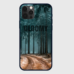 Чехол для iPhone 12 Pro Мрачный Лес GLOOMY, цвет: 3D-черный