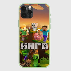 Чехол iPhone 12 Pro Инга Minecraft