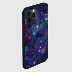 Чехол для iPhone 12 Pro Бесконечность звездного неба, цвет: 3D-черный — фото 2