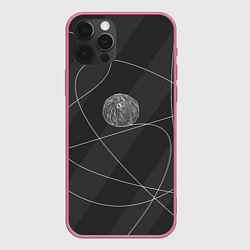 Чехол для iPhone 12 Pro Клубок ниток, цвет: 3D-малиновый