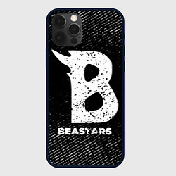 Чехол для iPhone 12 Pro Beastars с потертостями на темном фоне, цвет: 3D-черный