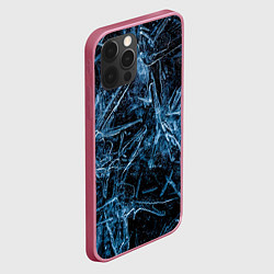 Чехол для iPhone 12 Pro Ледяная планета, цвет: 3D-малиновый — фото 2