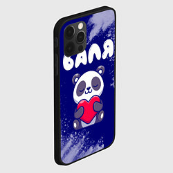 Чехол для iPhone 12 Pro Валя панда с сердечком, цвет: 3D-черный — фото 2