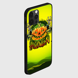 Чехол для iPhone 12 Pro Тыква - зомби хэллоуин, цвет: 3D-черный — фото 2