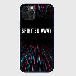 Чехол для iPhone 12 Pro Spirited Away infinity, цвет: 3D-черный