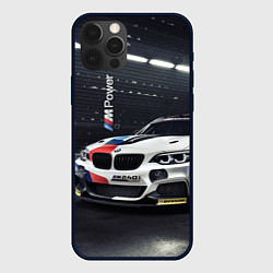 Чехол для iPhone 12 Pro BMW M 240 i racing - Motorsport, цвет: 3D-черный
