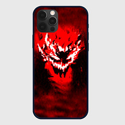 Чехол для iPhone 12 Pro SHADOW FIEND PHONK ZXC, цвет: 3D-черный