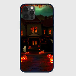 Чехол для iPhone 12 Pro Дорога к ужасу, цвет: 3D-черный