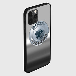 Чехол для iPhone 12 Pro Buick Wildcat - emblem, цвет: 3D-черный — фото 2