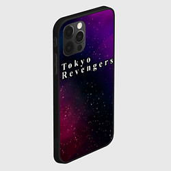 Чехол для iPhone 12 Pro Tokyo Revengers gradient space, цвет: 3D-черный — фото 2