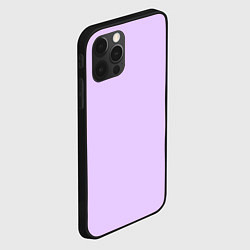 Чехол для iPhone 12 Pro Цифровая лаванда 2023, цвет: 3D-черный — фото 2