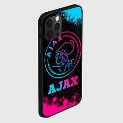 Чехол для iPhone 12 Pro Ajax - neon gradient, цвет: 3D-черный — фото 2