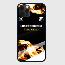 Чехол для iPhone 12 Pro Hoffenheim legendary sport fire, цвет: 3D-черный