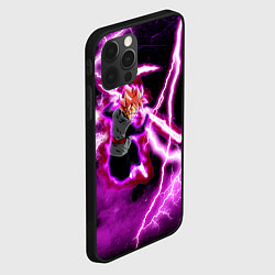 Чехол для iPhone 12 Pro Гоку Блек Аниме Dragon Ball, цвет: 3D-черный — фото 2