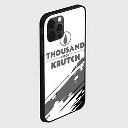 Чехол для iPhone 12 Pro Thousand Foot Krutch логотип, цвет: 3D-черный — фото 2