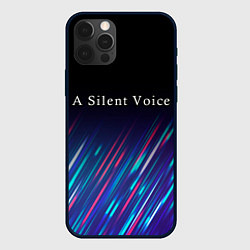 Чехол для iPhone 12 Pro A Silent Voice stream, цвет: 3D-черный