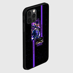 Чехол для iPhone 12 Pro JoJo Bizarre Adventure Jotaro, цвет: 3D-черный — фото 2