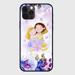 Чехол для iPhone 12 Pro Подарок любимой мамочке!, цвет: 3D-черный