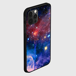 Чехол для iPhone 12 Pro Ошеломительный бескрайний космос, цвет: 3D-черный — фото 2