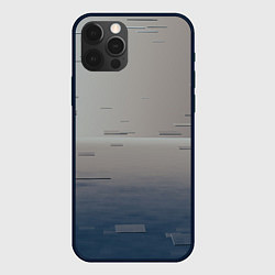 Чехол для iPhone 12 Pro Космос и абстрактные стёкла, цвет: 3D-черный