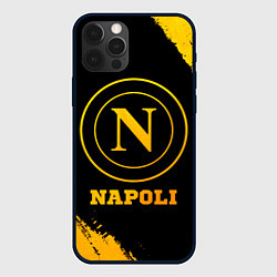 Чехол для iPhone 12 Pro Napoli - gold gradient, цвет: 3D-черный
