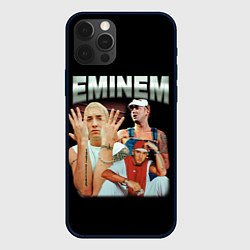 Чехол для iPhone 12 Pro Eminem Slim Shady, цвет: 3D-черный